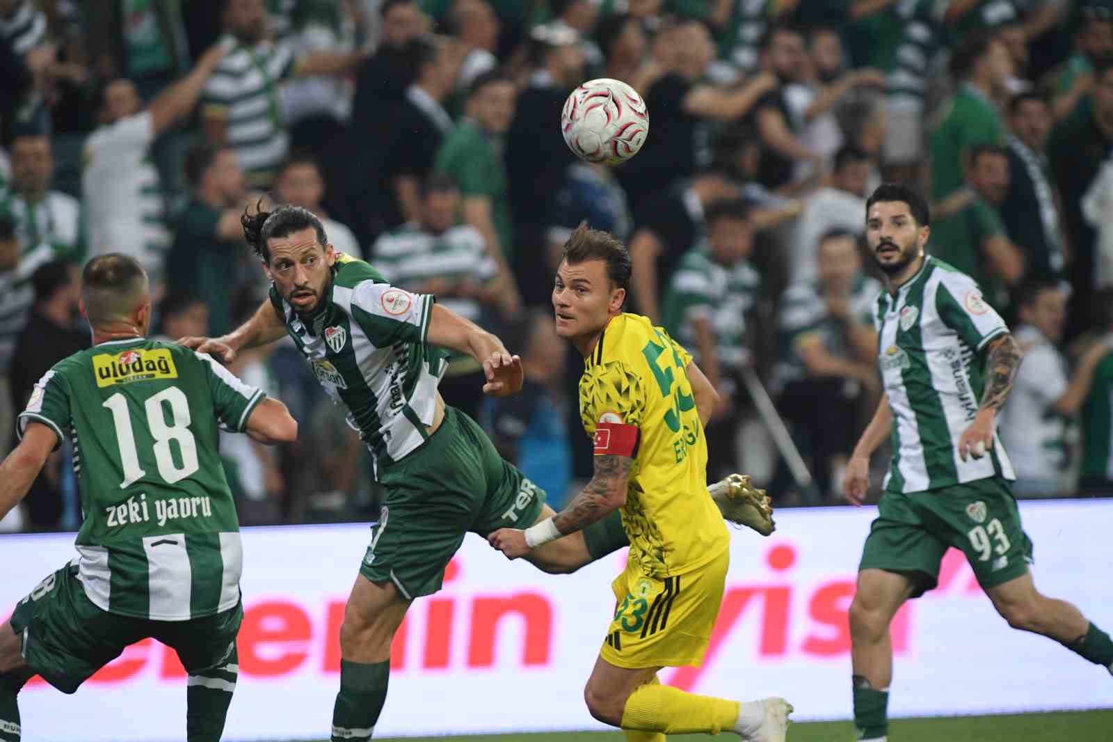 Trendyol 1. Lig: Bursaspor: 2 - Esenler Erokspor: 2