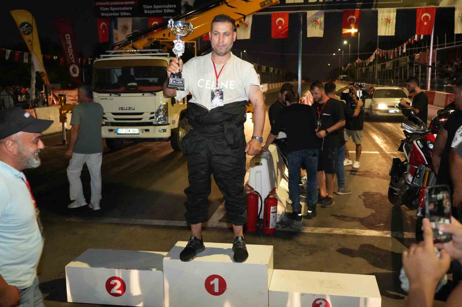 Kepez’de otodrag heyecanı ödül töreniyle sonuçlandı