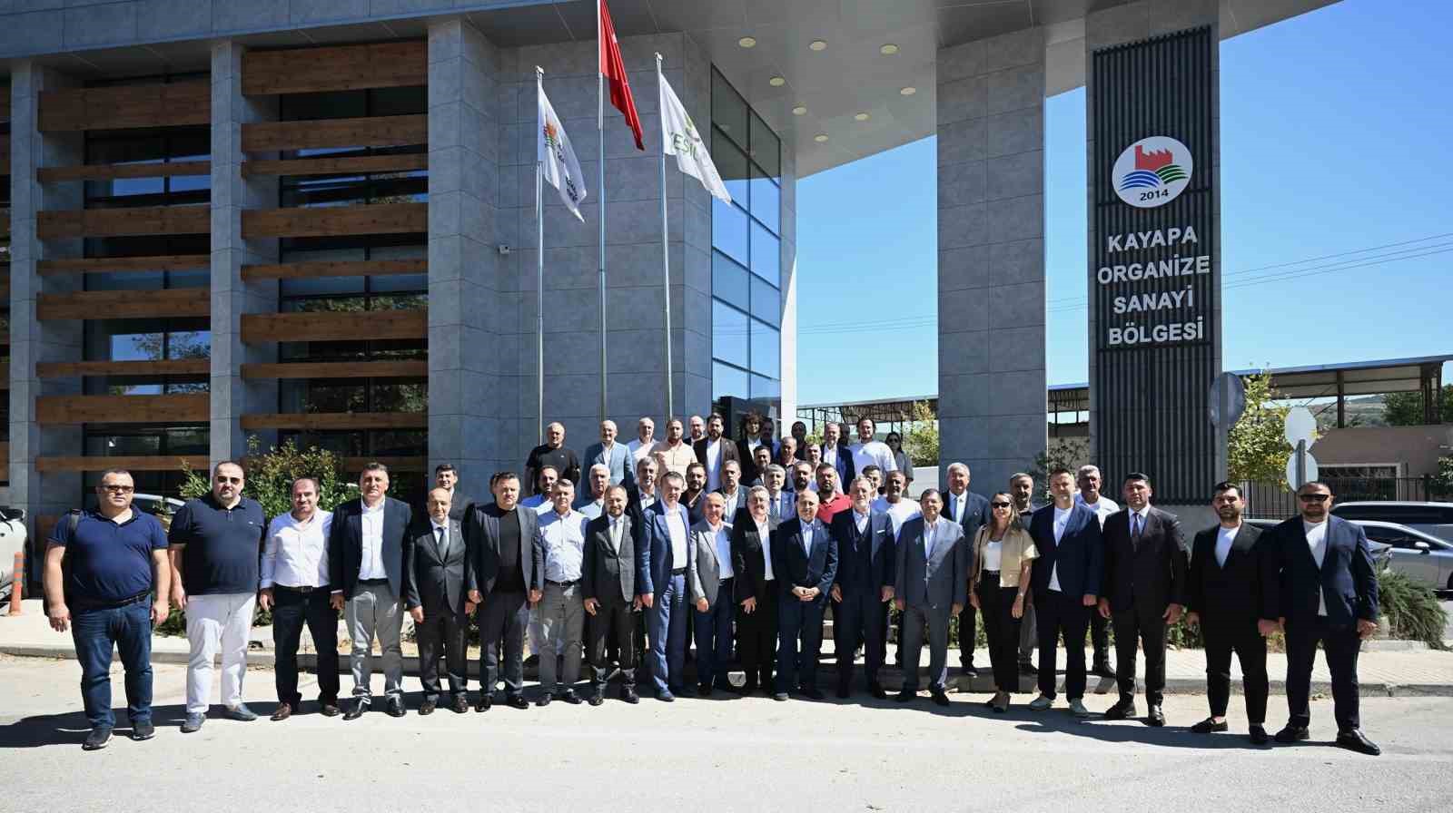 BTSO Başkanı İbrahim Burkay Kayapa OSB’deki firmalarla buluştu
