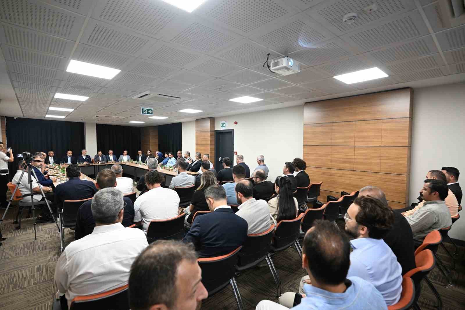 BTSO Başkanı İbrahim Burkay Kayapa OSB’deki firmalarla buluştu