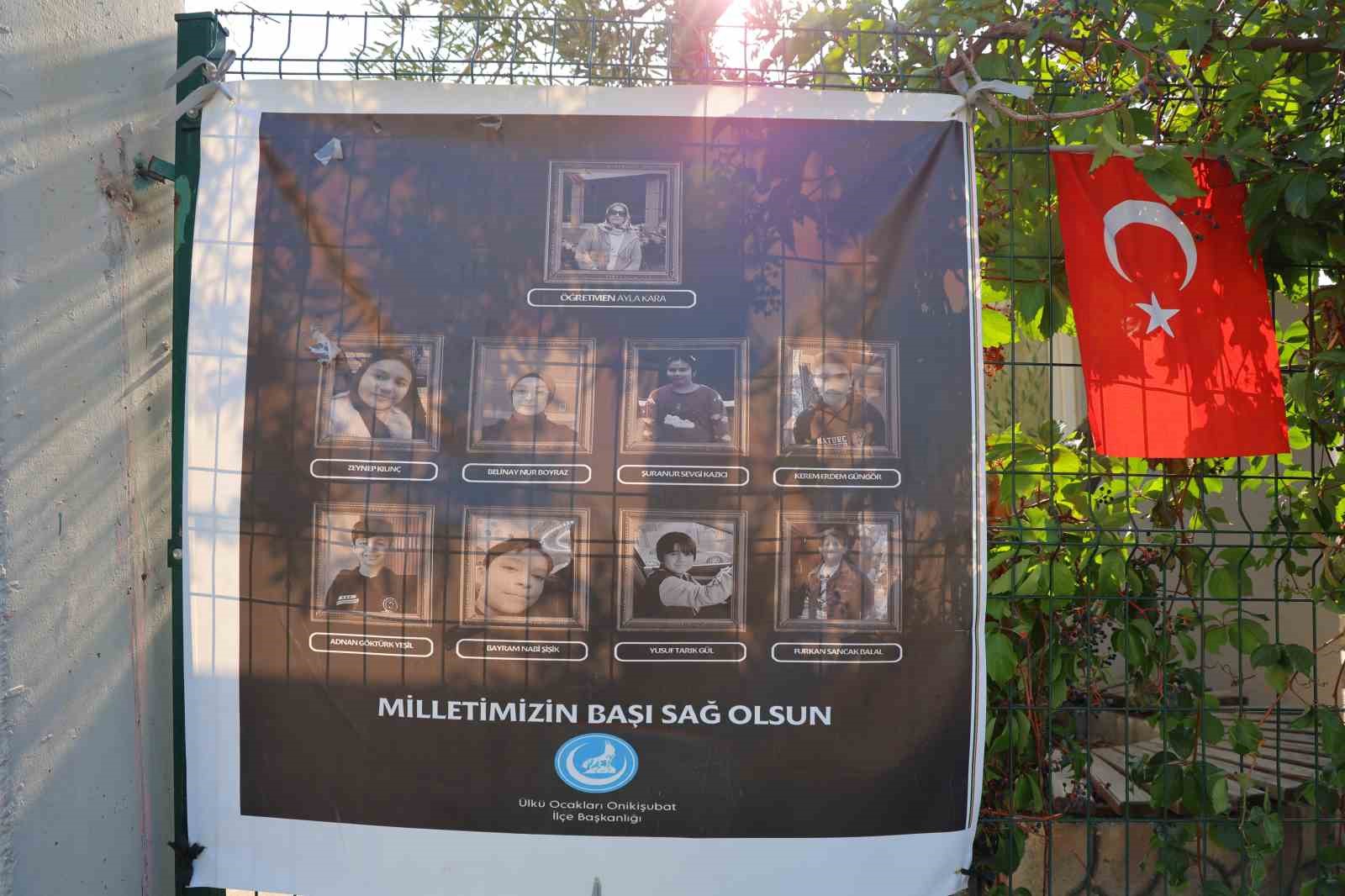Okul saldırısının gerçekleştiği Ayser Çalık Ortaokulu yeni eğitim öğretim yılında sessiz kaldı