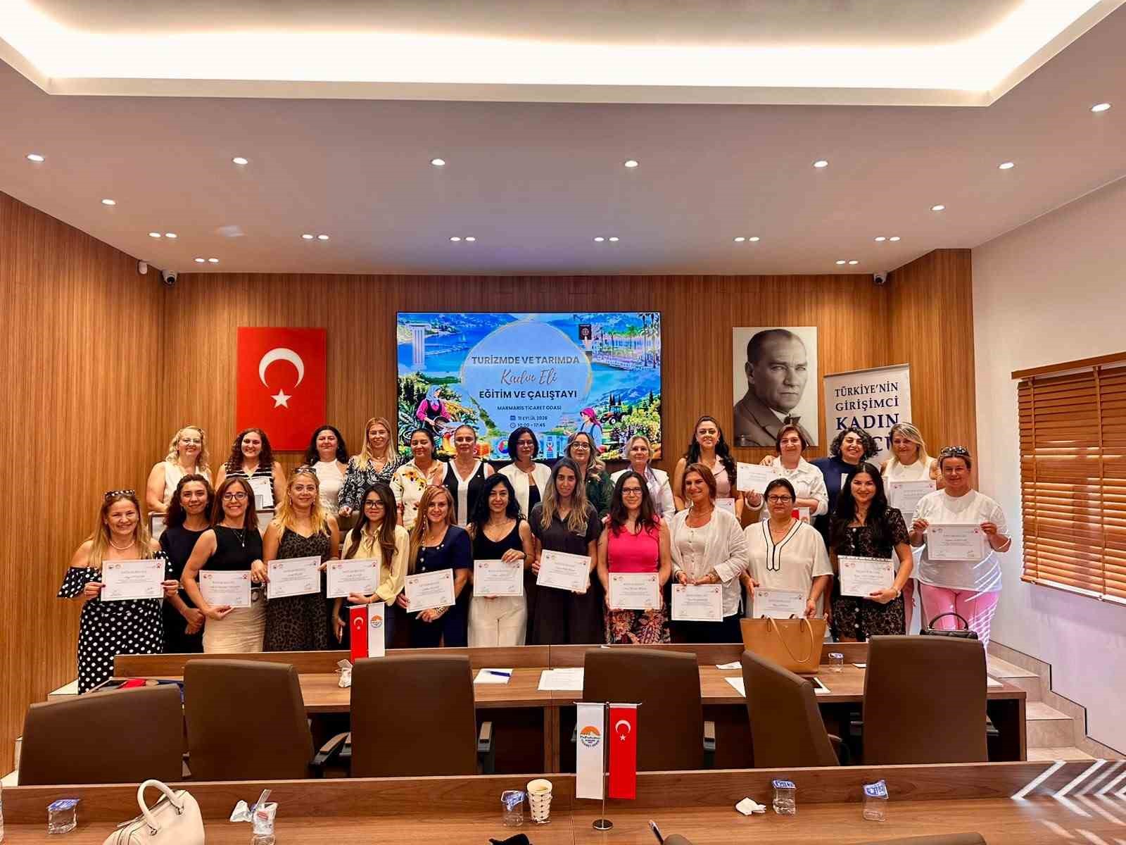 Marmaris’te kadın emeği turizm ve tarımla buluştu