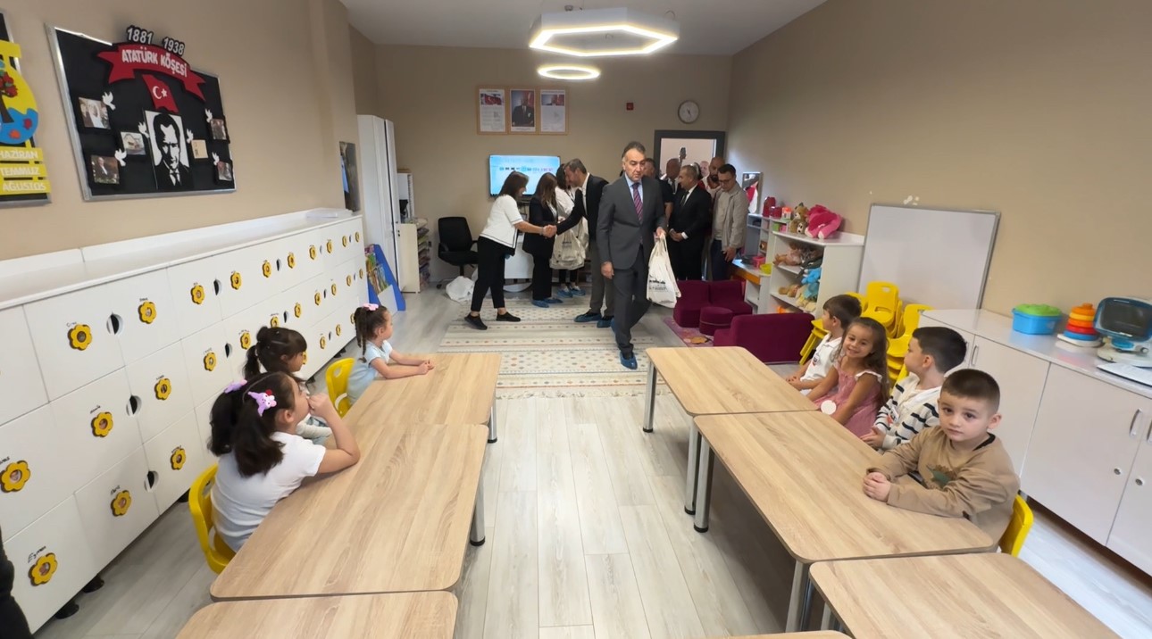 Karabük’ün en büyük ikinci anaokulu hizmete açıldı