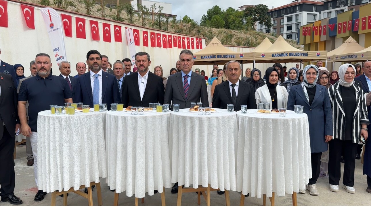 Karabük’ün en büyük ikinci anaokulu hizmete açıldı
