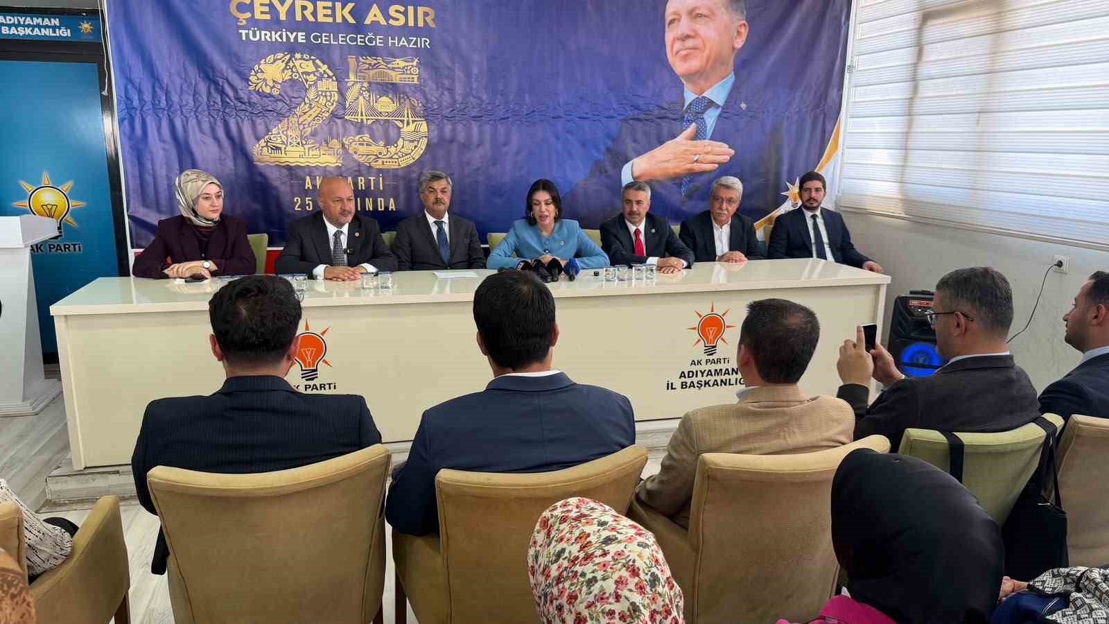 AK Parti Genel Başkan Yardımcısı Ayan: "Adıyaman bölgenin parlayan yıldızı konumunda"
