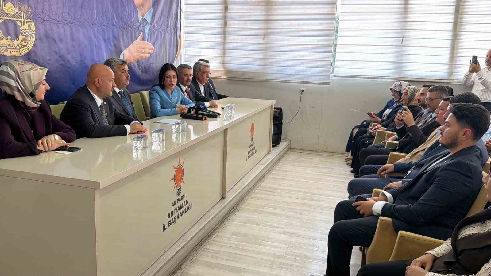 AK Parti Genel Başkan Yardımcısı Ayan: "Adıyaman bölgenin parlayan yıldızı konumunda"