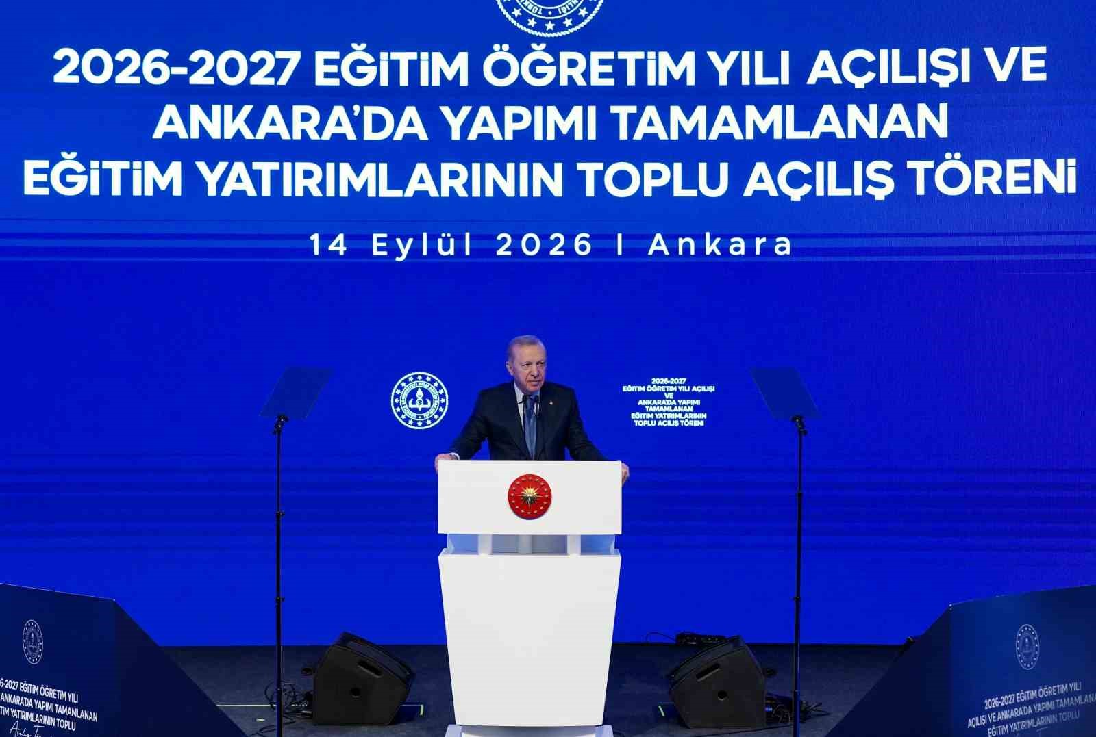 Bakan Tekin: "Türkiye Yüzyılı Maarif Modeli ile evlatlarımızı erdemli nesiller olarak yetiştirme gayreti içerisindeyiz"