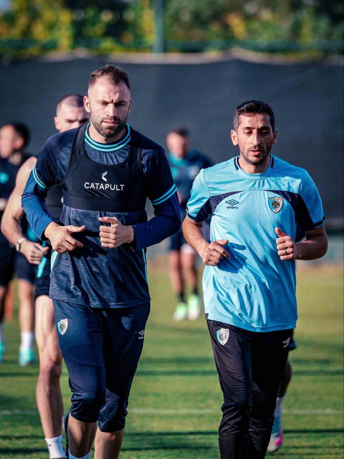 Erzurumspor FK, Samsunspor maçının hazırlıklarına başladı