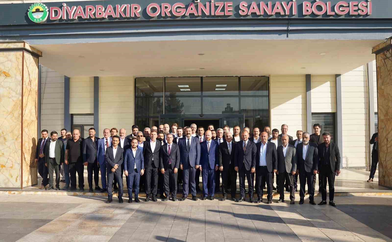 Bilal Erdoğan’dan Diyarbakır OSB’ye ziyaret