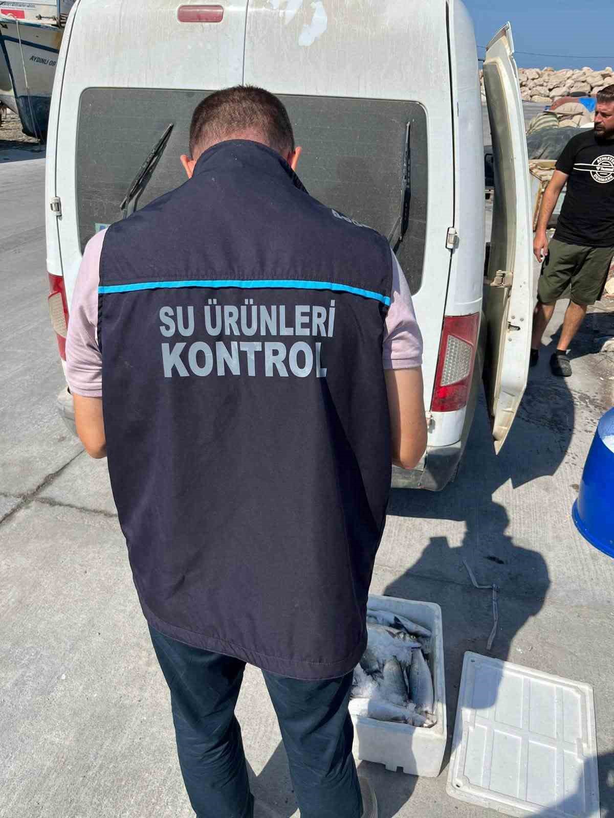 Didim’de su ürünleri satış yerleri denetlendi