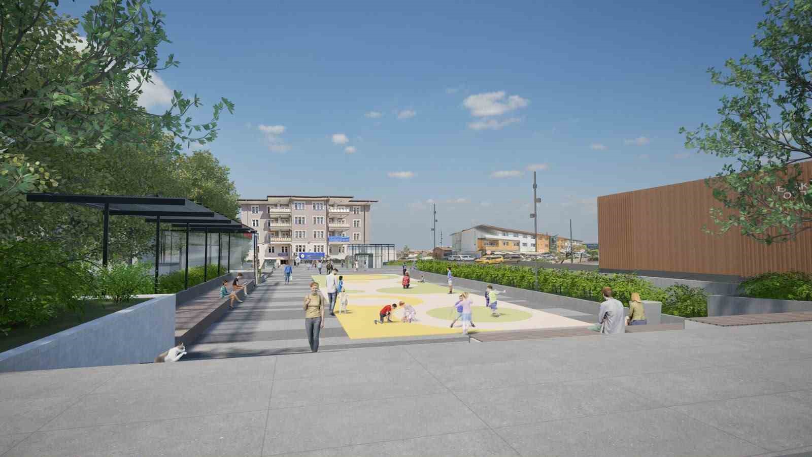 Vezirköprü’de Meydan ve Otopark Projesi’nde ilk kazma vuruluyor