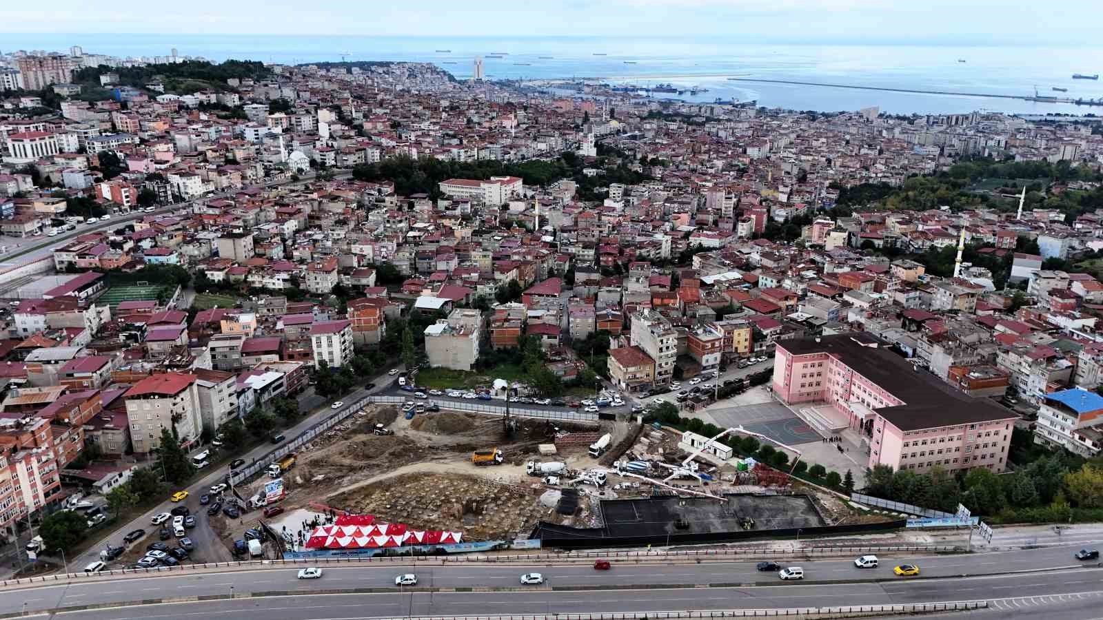 Samsun’da ’Kadıköy Kentsel Dönüşüm Projesi’nin temeli atıldı