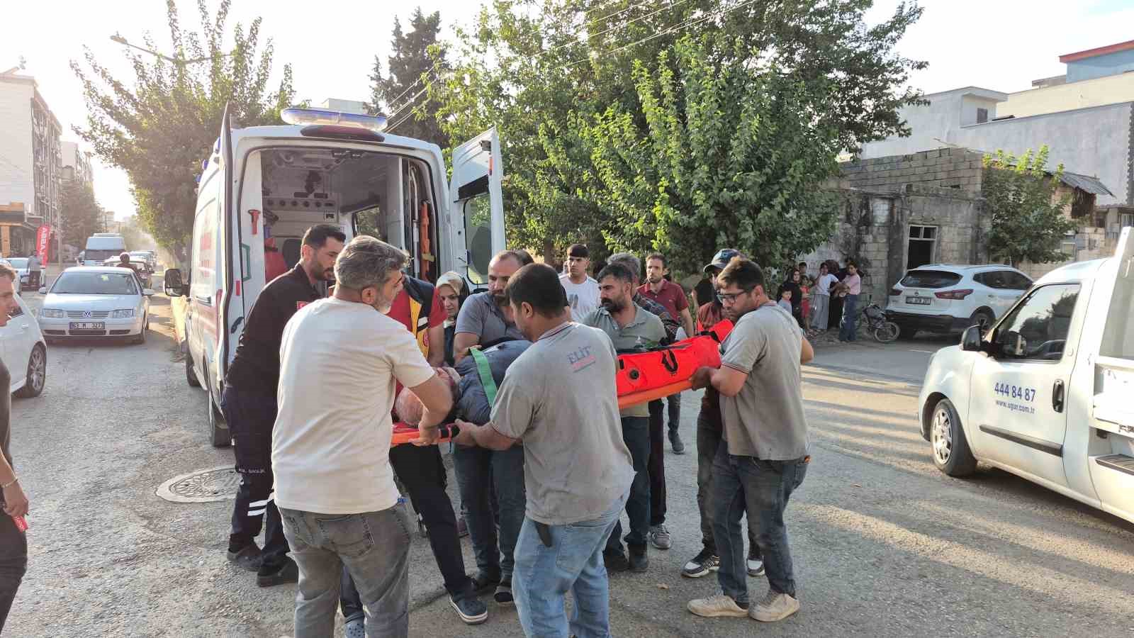 Otomobilin çarptığı yaya yaralandı