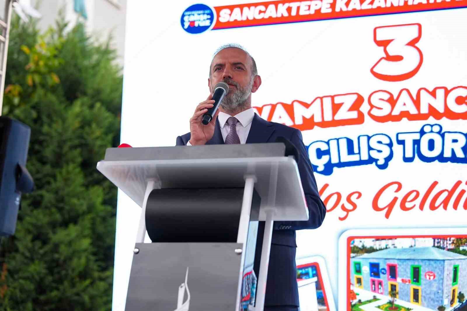 Sancaktepe’de 3 çocuk gelişim merkezi hizmete açıldı