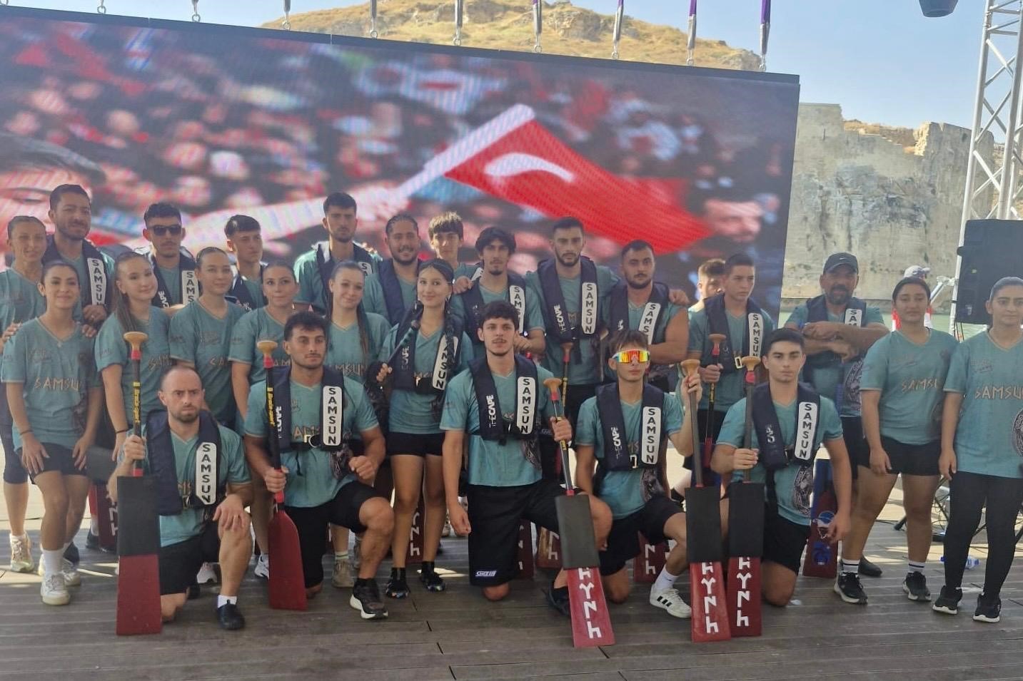 Samsunlu sporculardan 3 kupa