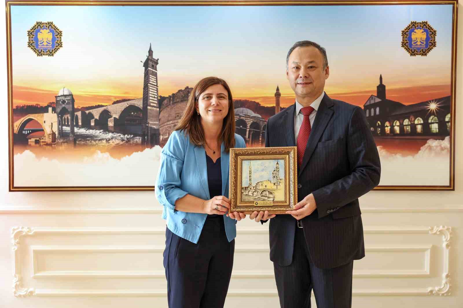 Kırgızistan’ın Ankara Büyükelçisi’nden DBB’ye ziyaret