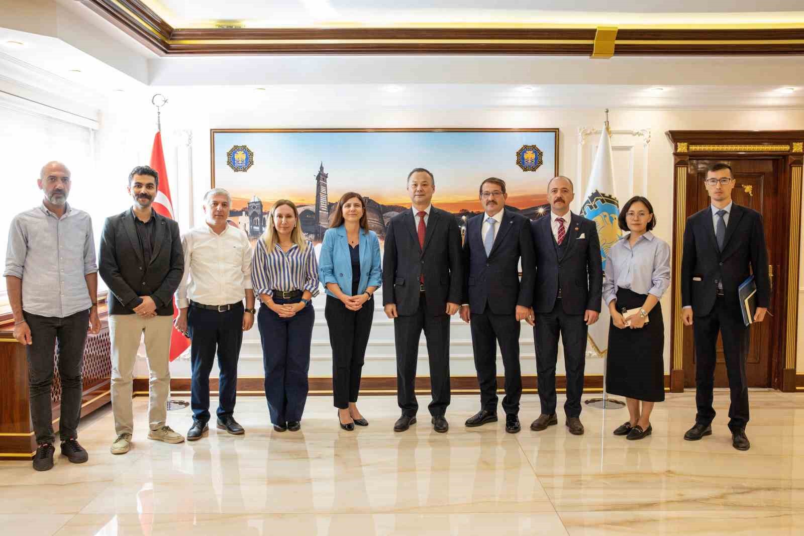 Kırgızistan’ın Ankara Büyükelçisi’nden DBB’ye ziyaret