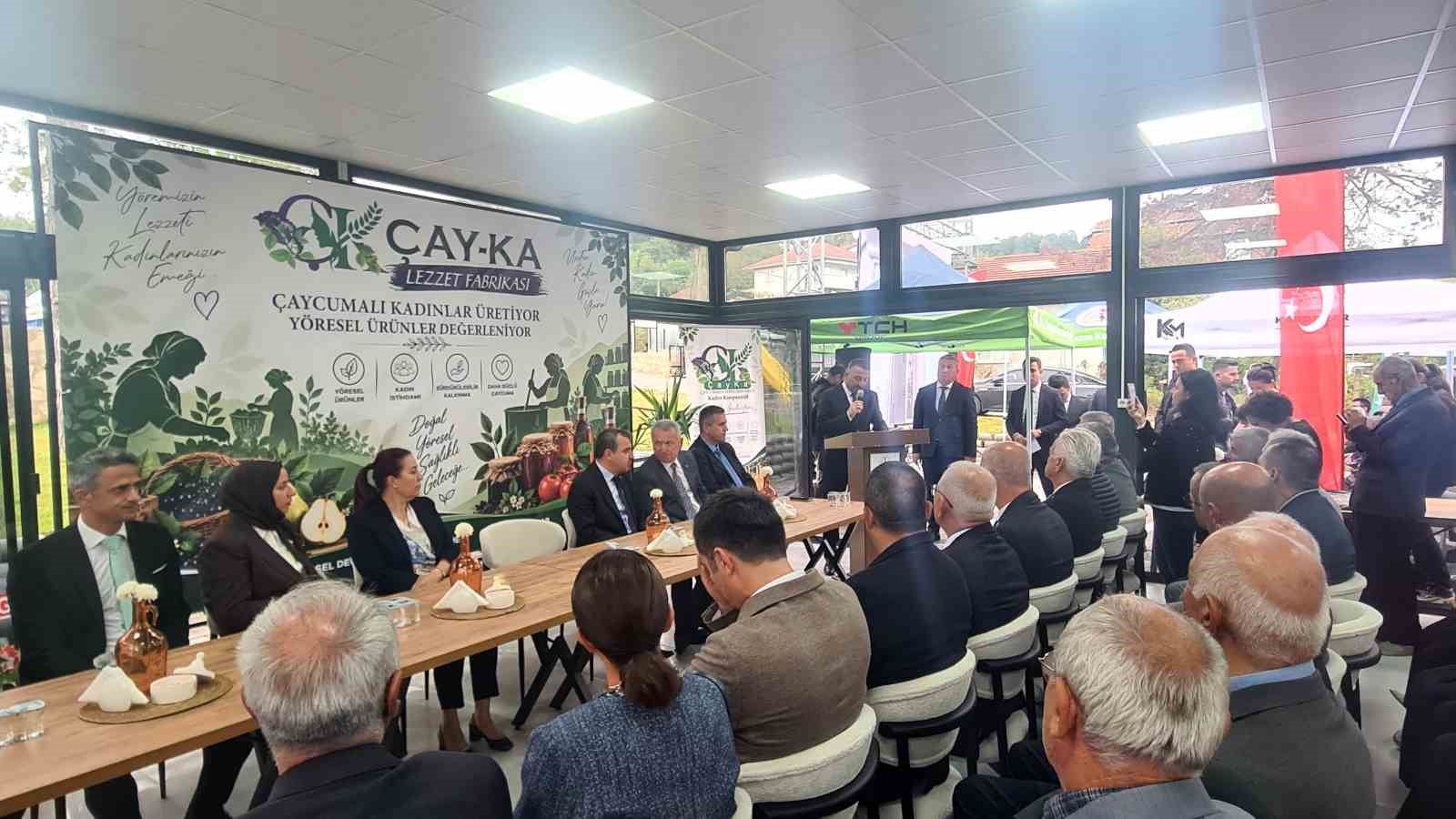 Çaycuma’da kadın emeği yöresel ürünlerle ekonomiye kazandırılacak