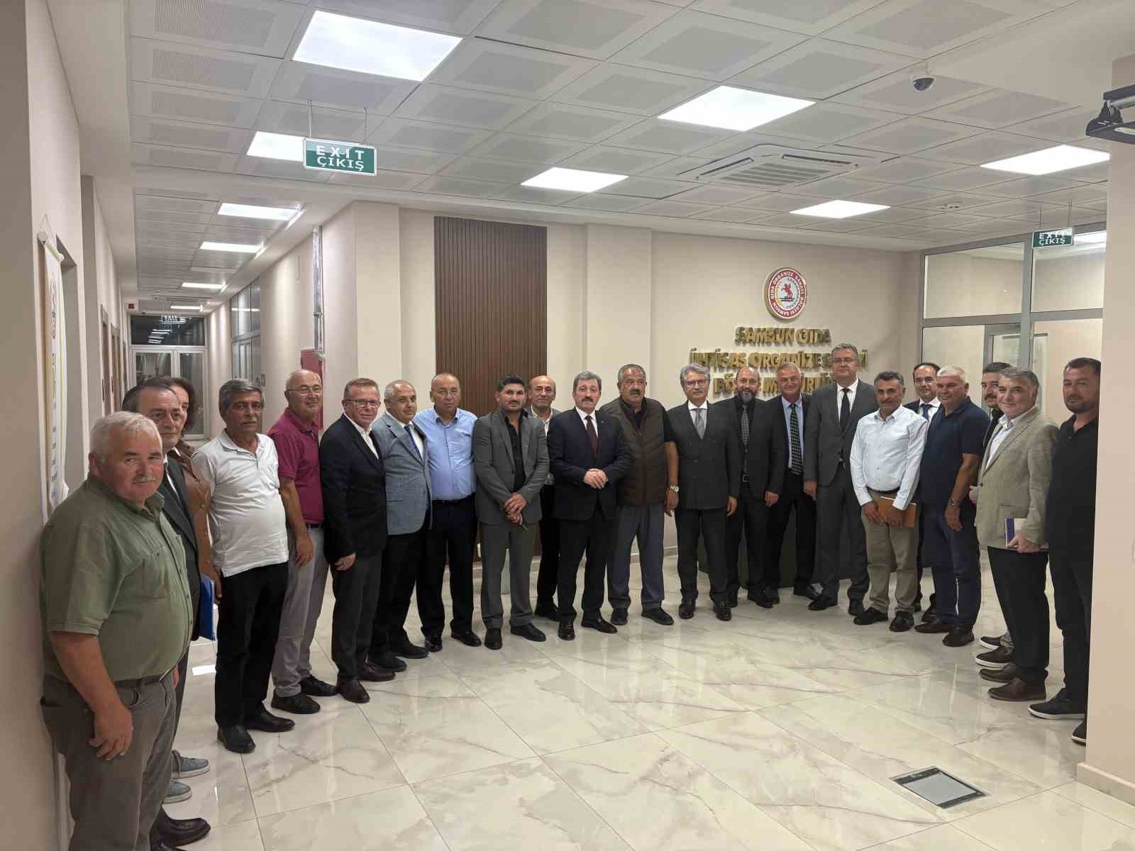 Samsun’da tarımsal ekonomi için güç birliği: Üretici, arz güvenliği ve kalite için yeni adım