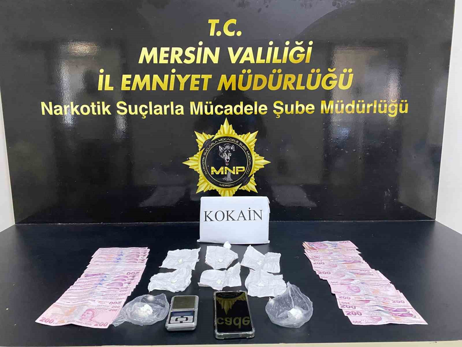 Mersin’de uyuşturucu operasyonu 4 şüpheli yakalandı