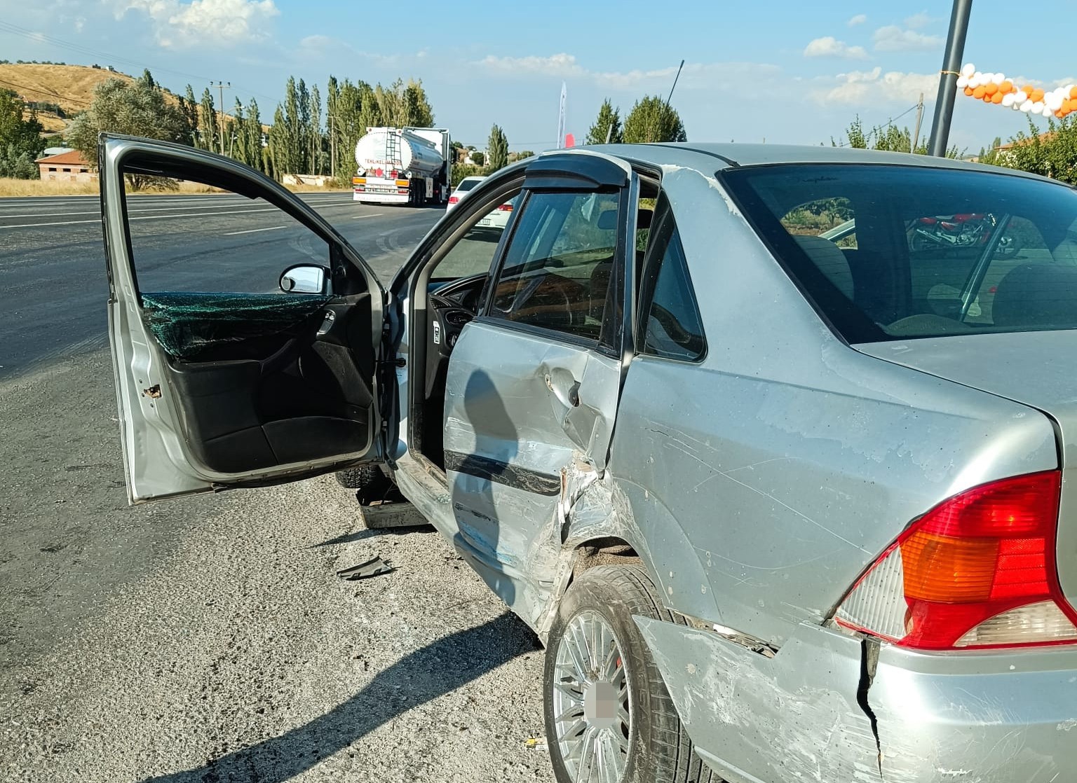 Malatya’da zincirleme kaza: 1 yaralı