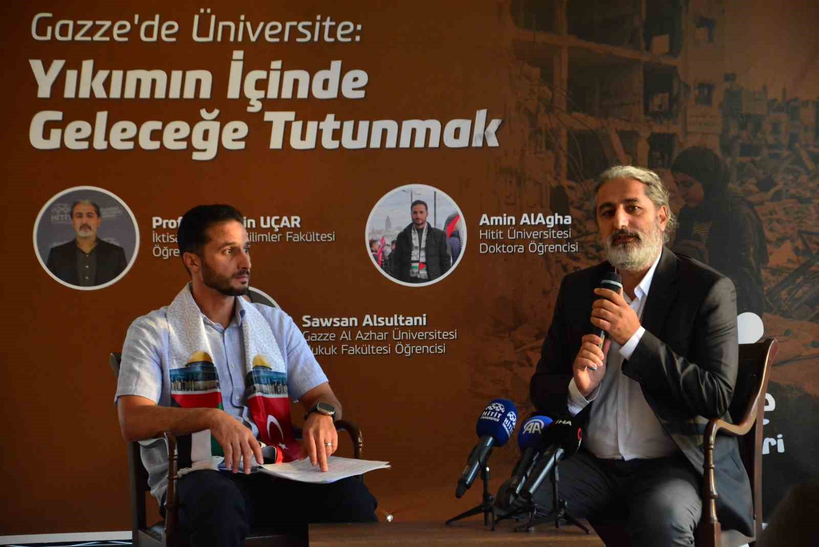 Gazzeli öğrenciden duygulandıran sözler: "Gazze’de her öğrenci sadece iyi bir üniversitede okumak istiyor"