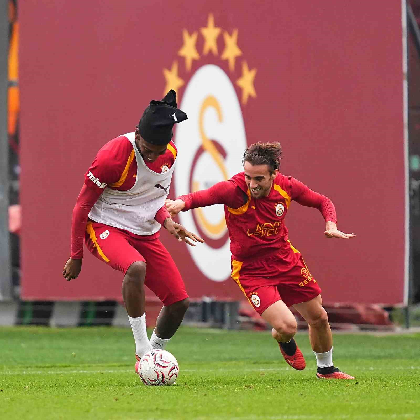 Galatasaray, Trabzonspor maçı hazırlıklarını sürdürdü