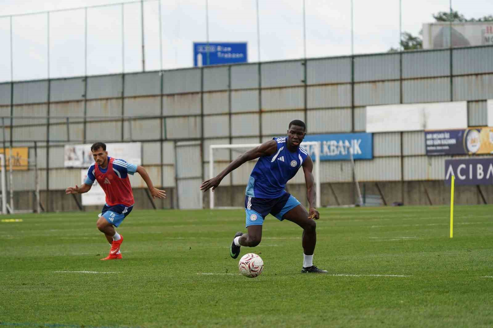 Çaykur Rizespor, Göztepe maçı hazırlıklarını sürdürdü