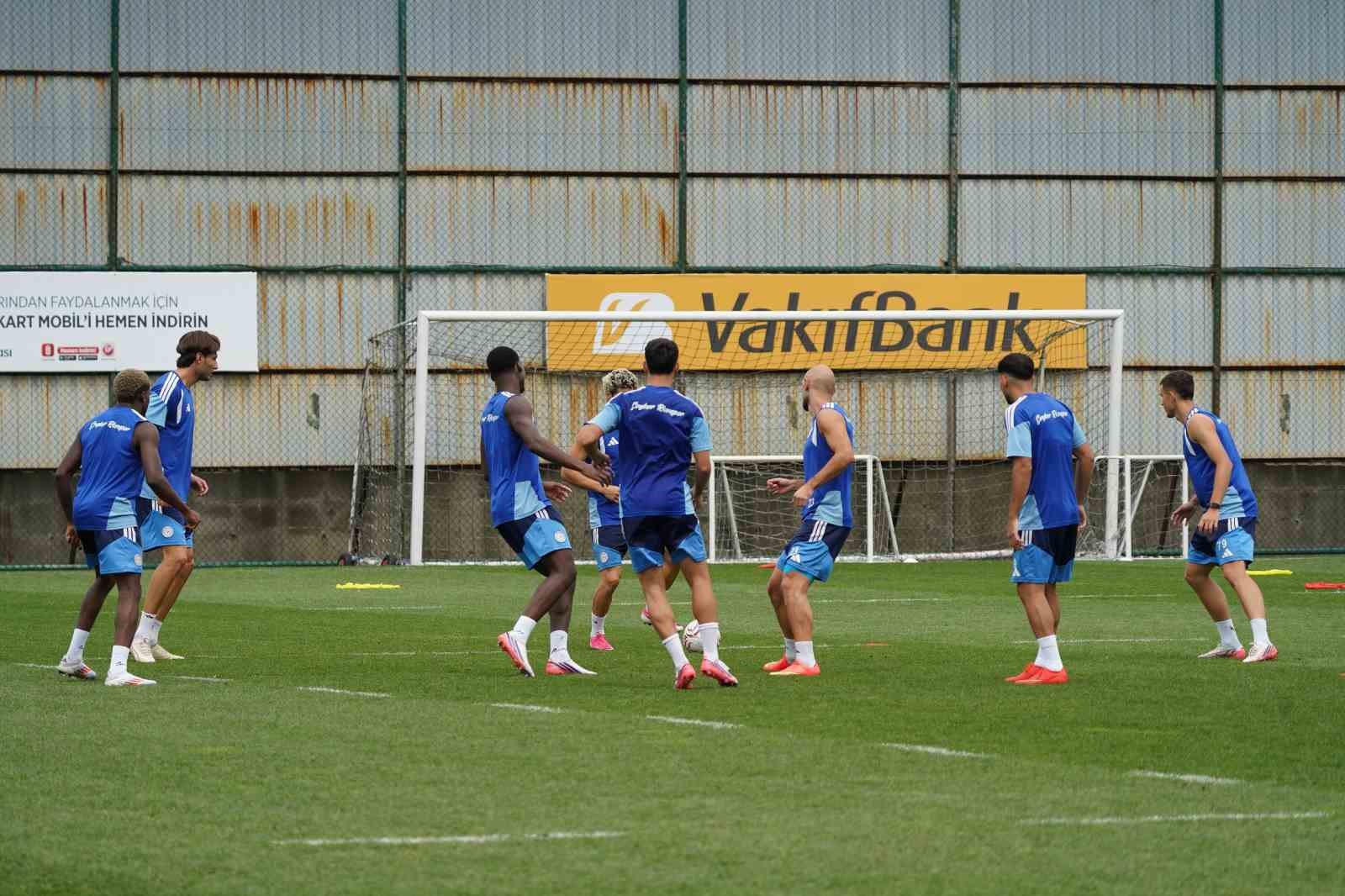 Çaykur Rizespor, Göztepe maçı hazırlıklarını sürdürdü