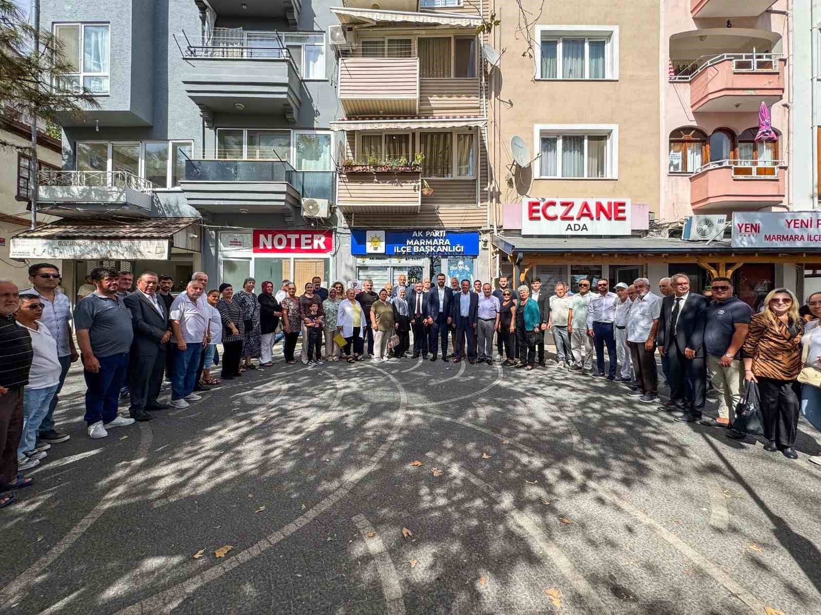 Öztaylan, Marmara Adaları’nda esnaf ve vatandaşlarla buluştu