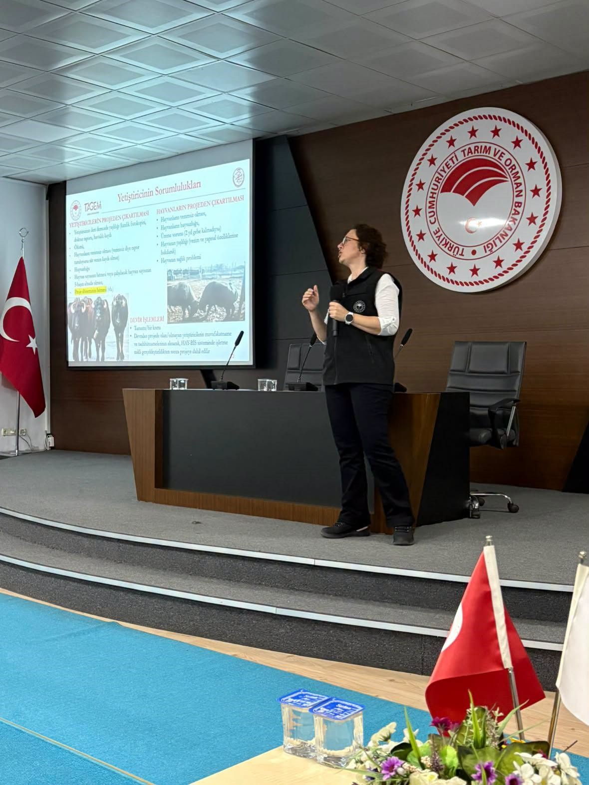 Bandırma Koyunculuk Araştırma Enstitüsü’nden manda yetiştiricilerine bilgilendirme