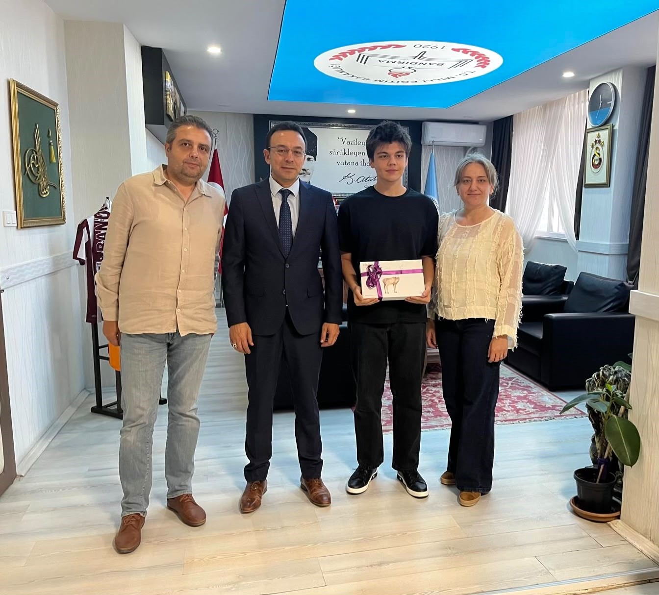 Bandırmalı öğrenci Mimar Sinan Güzel Sanatlar Üniversitesi’ni birincilikle kazandı
