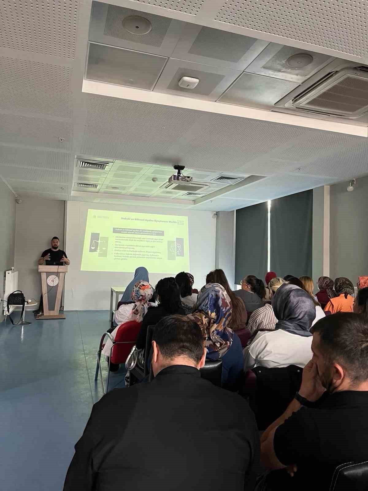 Bilecik’te 76 özel güvenlik görevlisine narkotik eğitimi