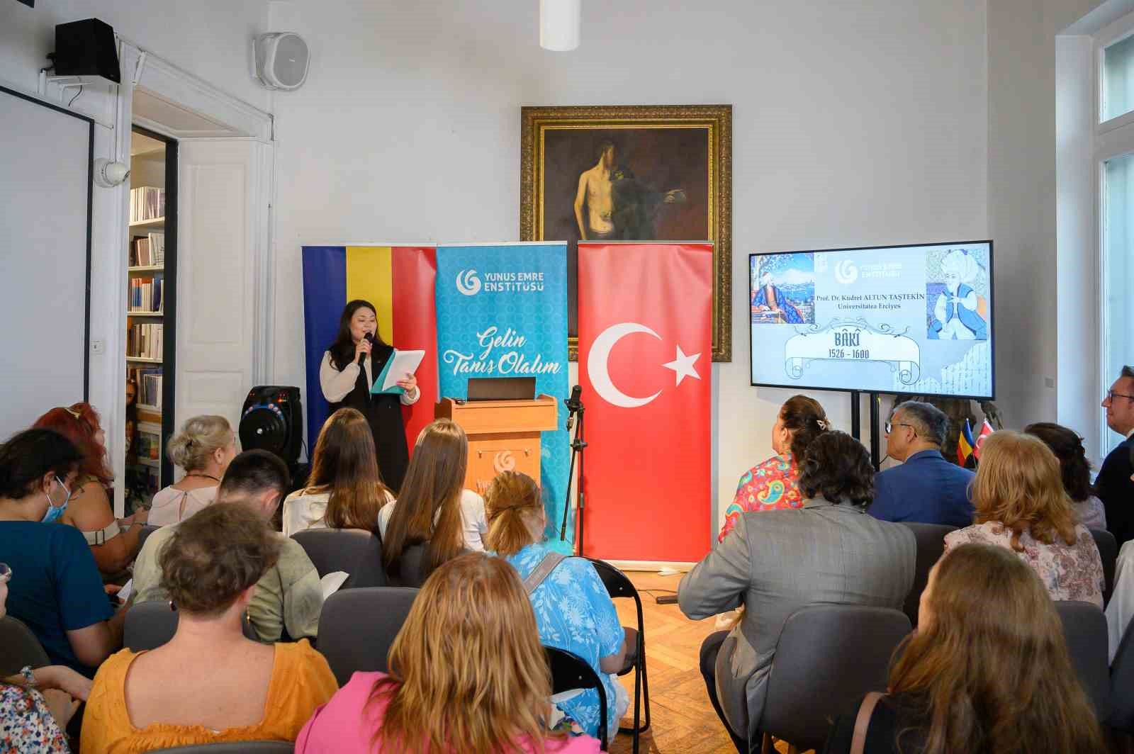 Baki’nin şiir dünyası Bükreş’te edebiyatseverlerle buluştu