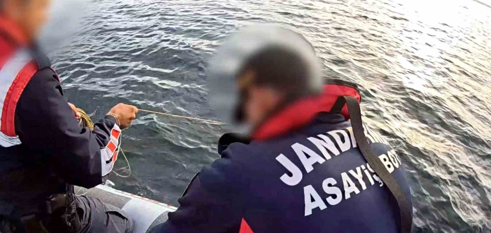 Sapanca Gölü’ndeki kaçak av tuzağı söküldü, balıklar geri bırakıldı