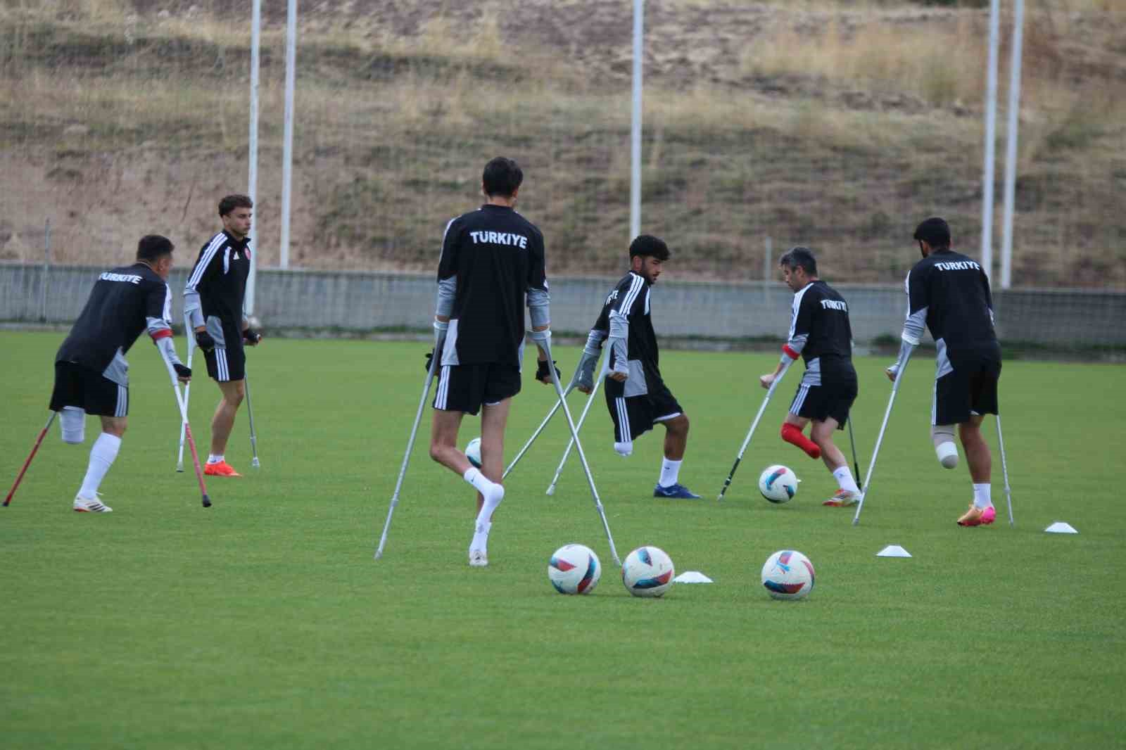 Ampute Futbol Milli Takım’da hedef yeniden dünya şampiyonluğu