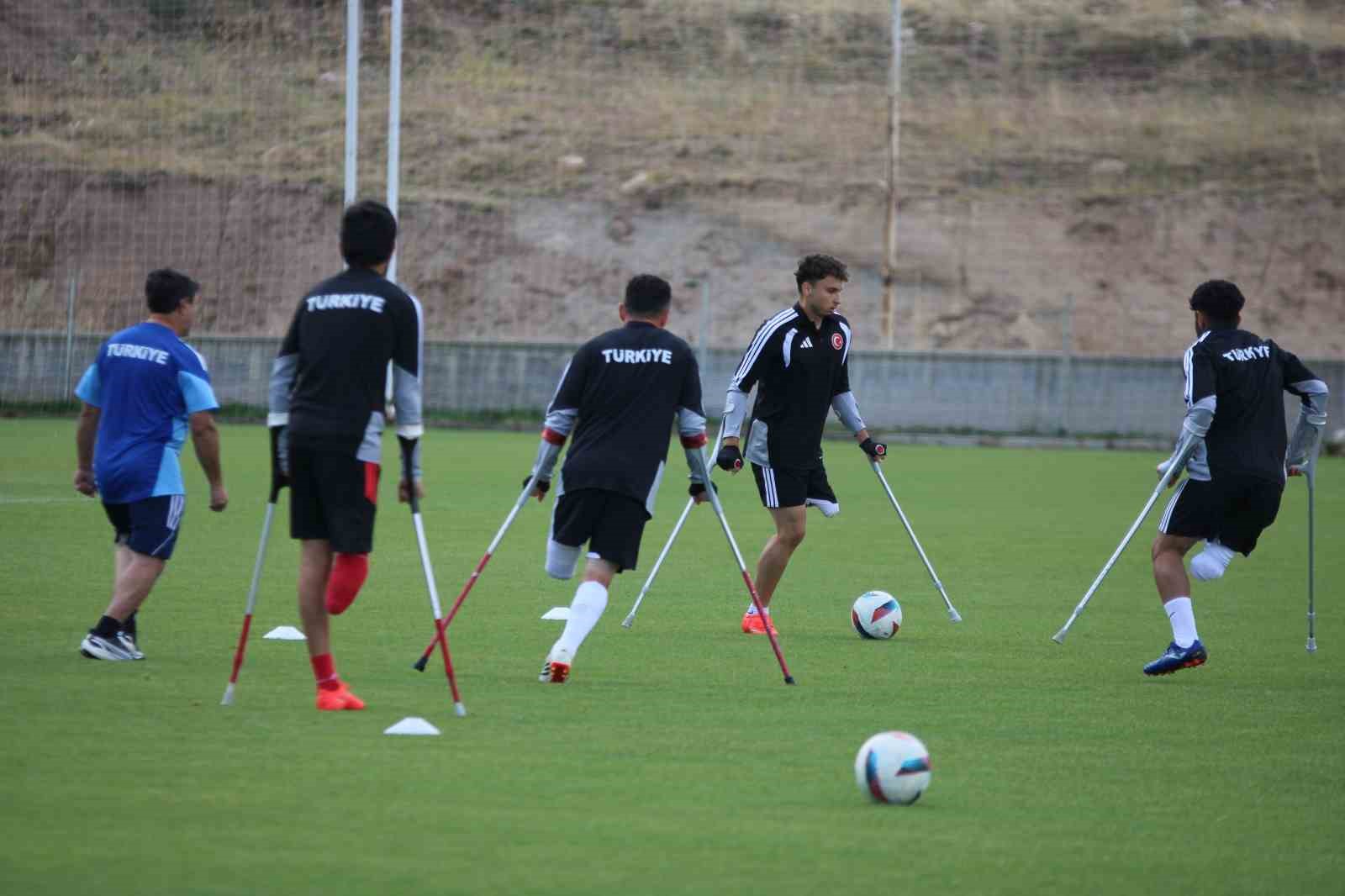 Ampute Futbol Milli Takım’da hedef yeniden dünya şampiyonluğu