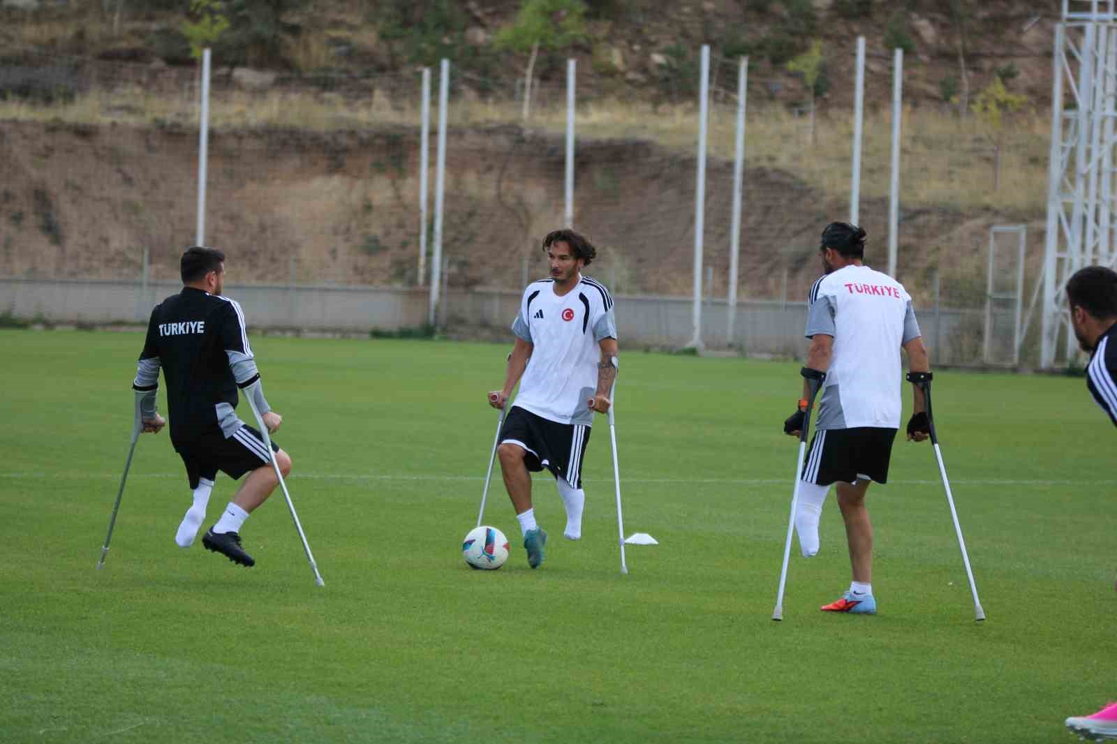 Ampute Futbol Milli Takım’da hedef yeniden dünya şampiyonluğu