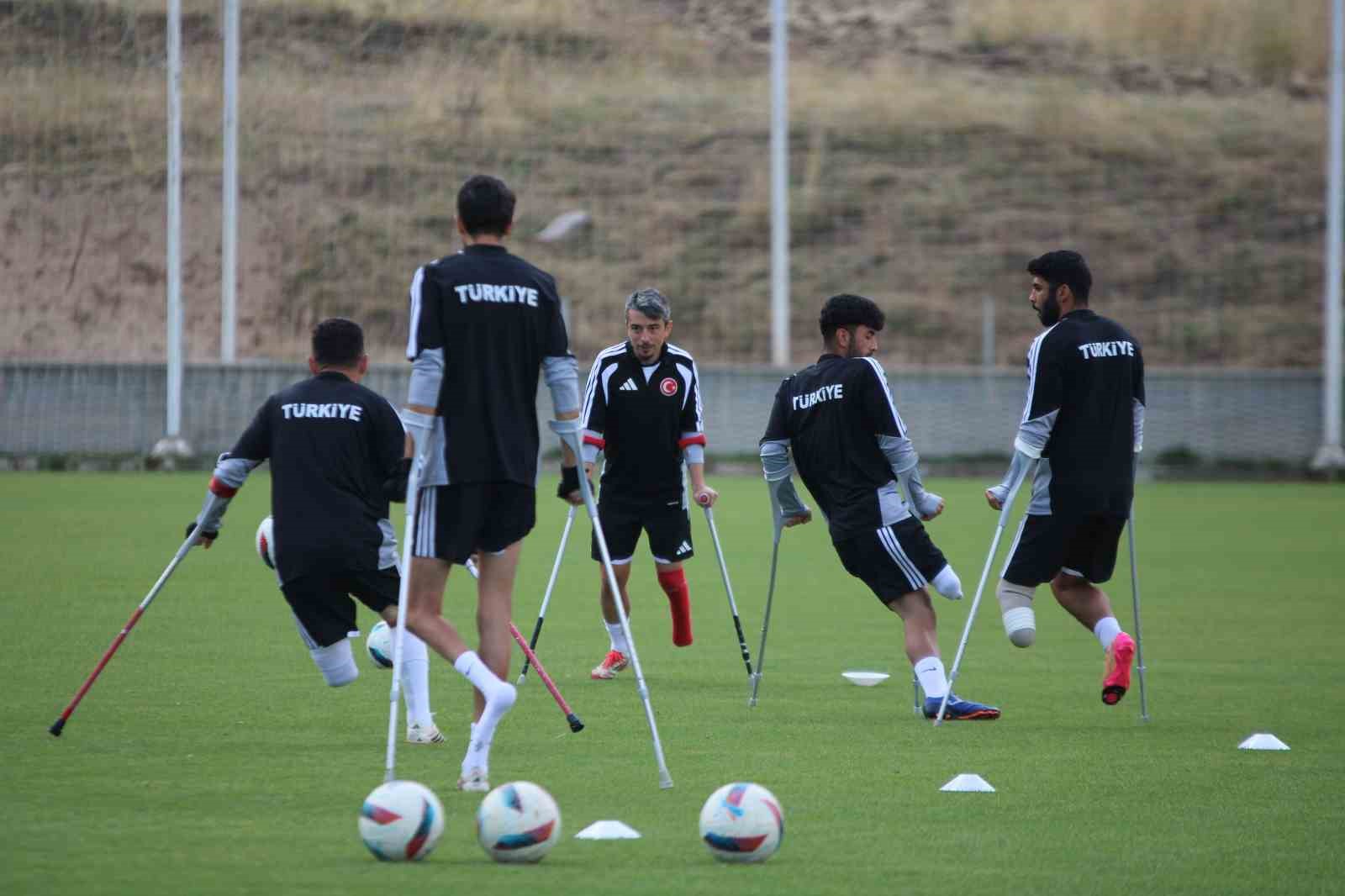 Ampute Futbol Milli Takım’da hedef yeniden dünya şampiyonluğu