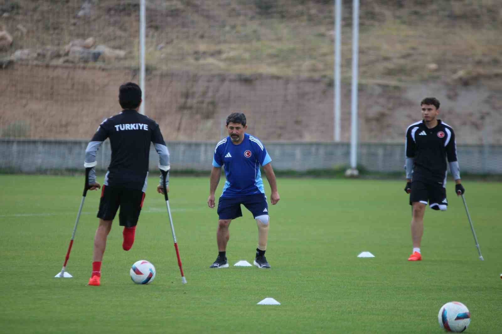 Ampute Futbol Milli Takım’da hedef yeniden dünya şampiyonluğu