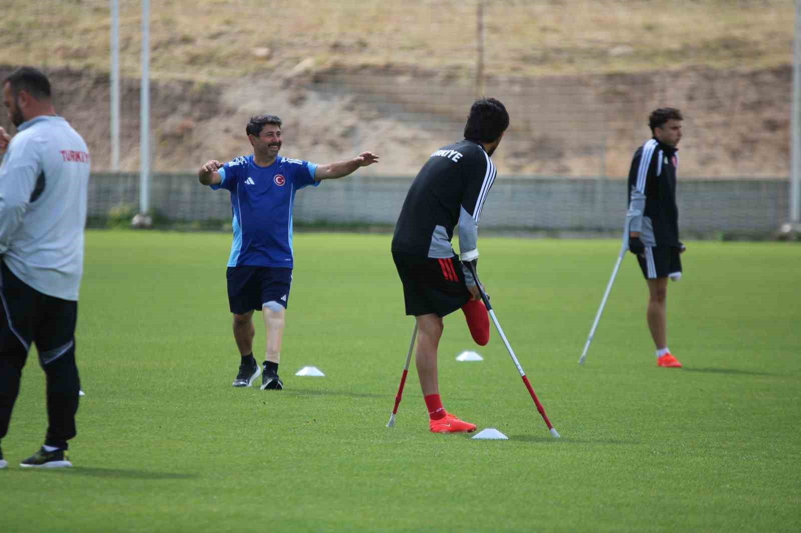 Ampute Futbol Milli Takım’da hedef yeniden dünya şampiyonluğu
