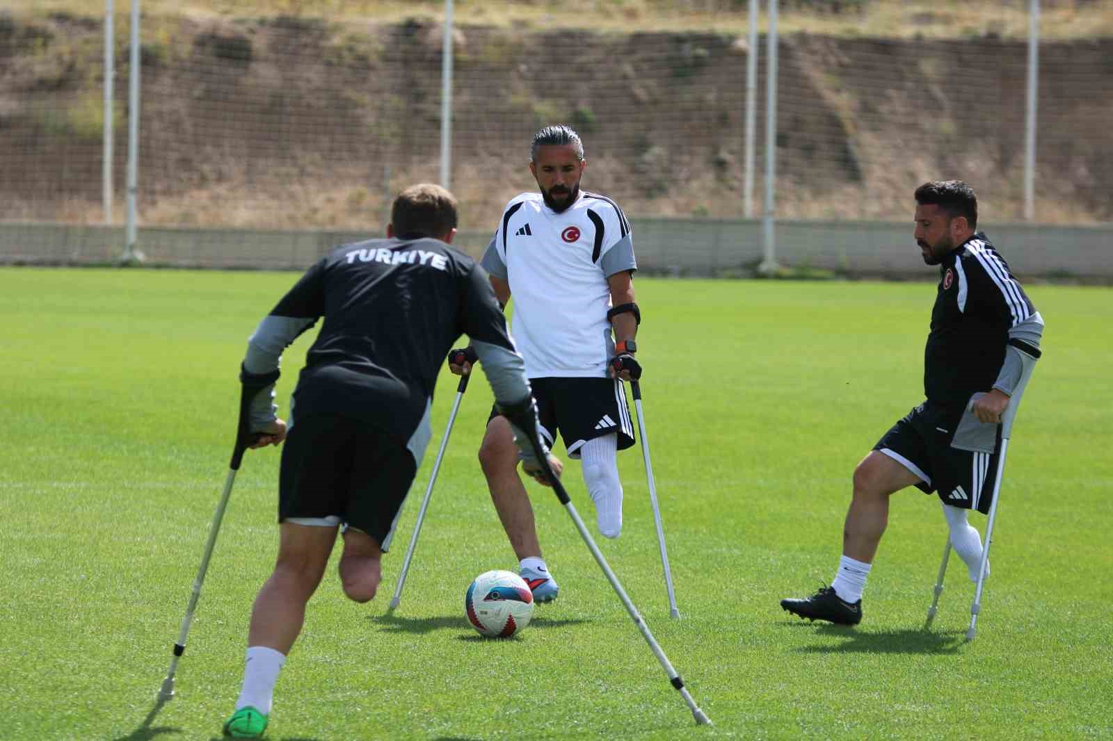 Ampute Futbol Milli Takım’da hedef yeniden dünya şampiyonluğu