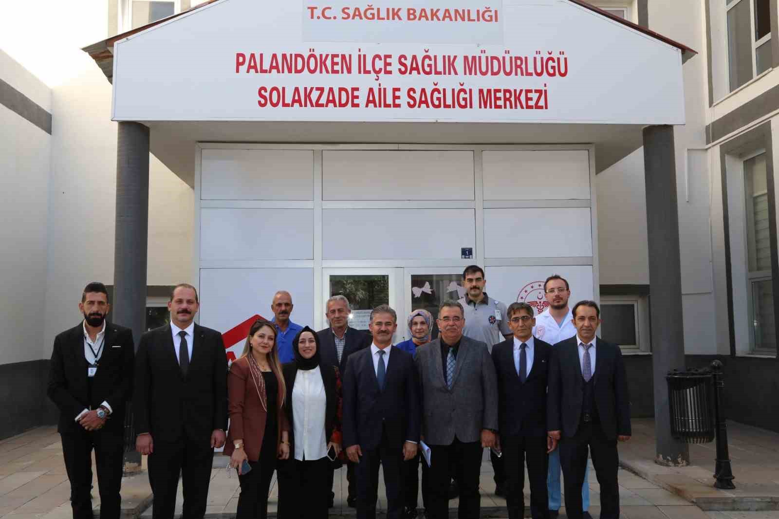 İl Sağlık Müdürü Meral, Palandöken’de sağlık hizmetlerini yerinde inceledi