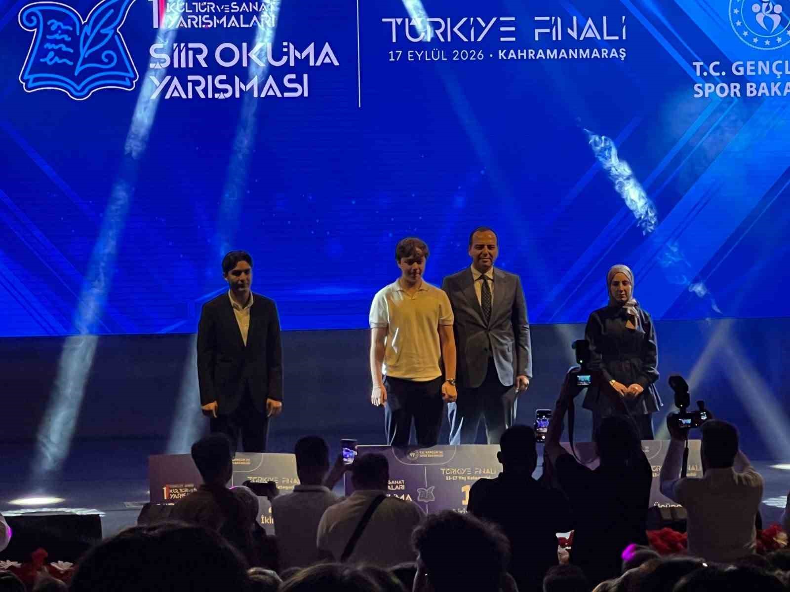 Kahramanmaraş’ta Türkiye Şiir Okuma Yarışması heyecanı