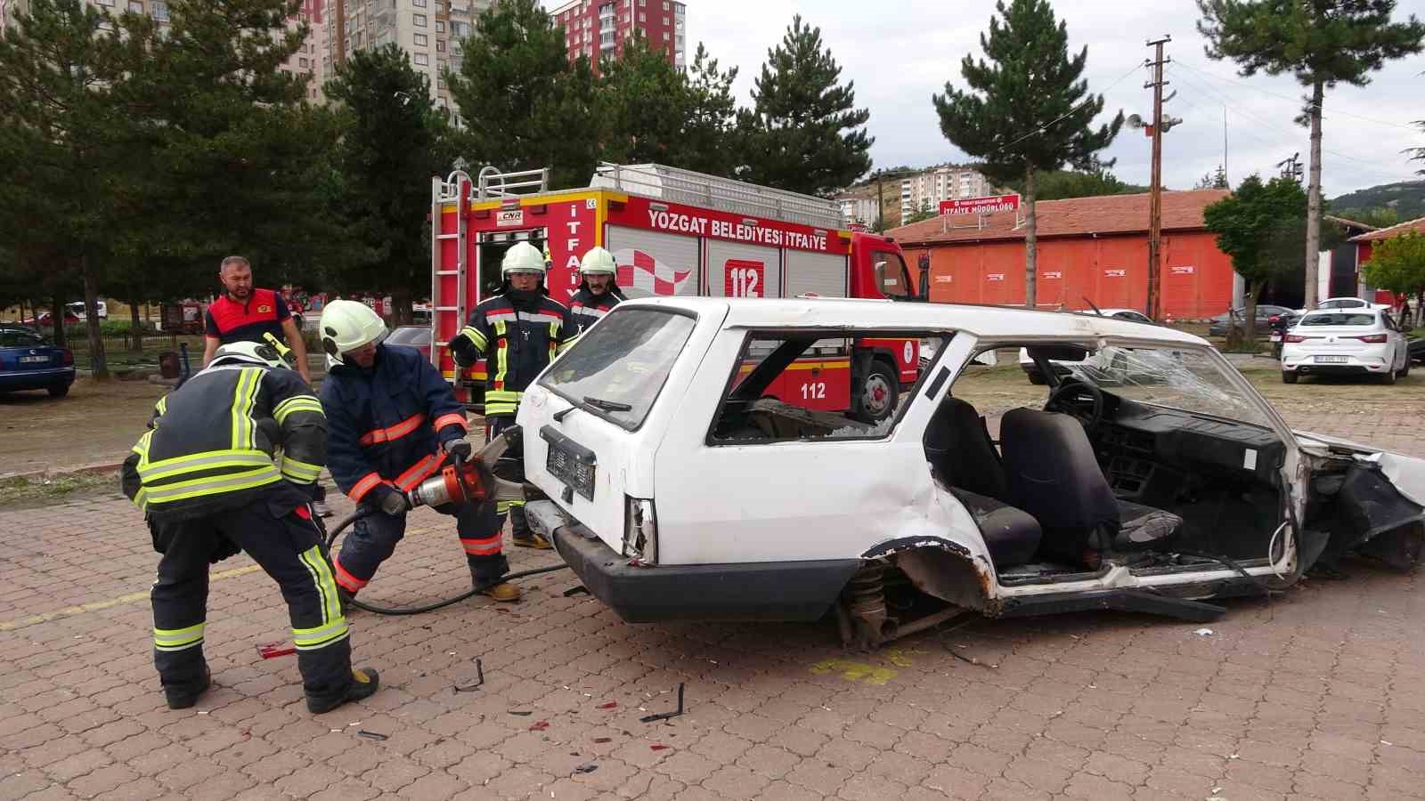 Yozgat İtfaiyesi 3 ayda 776 olaya müdahale etti