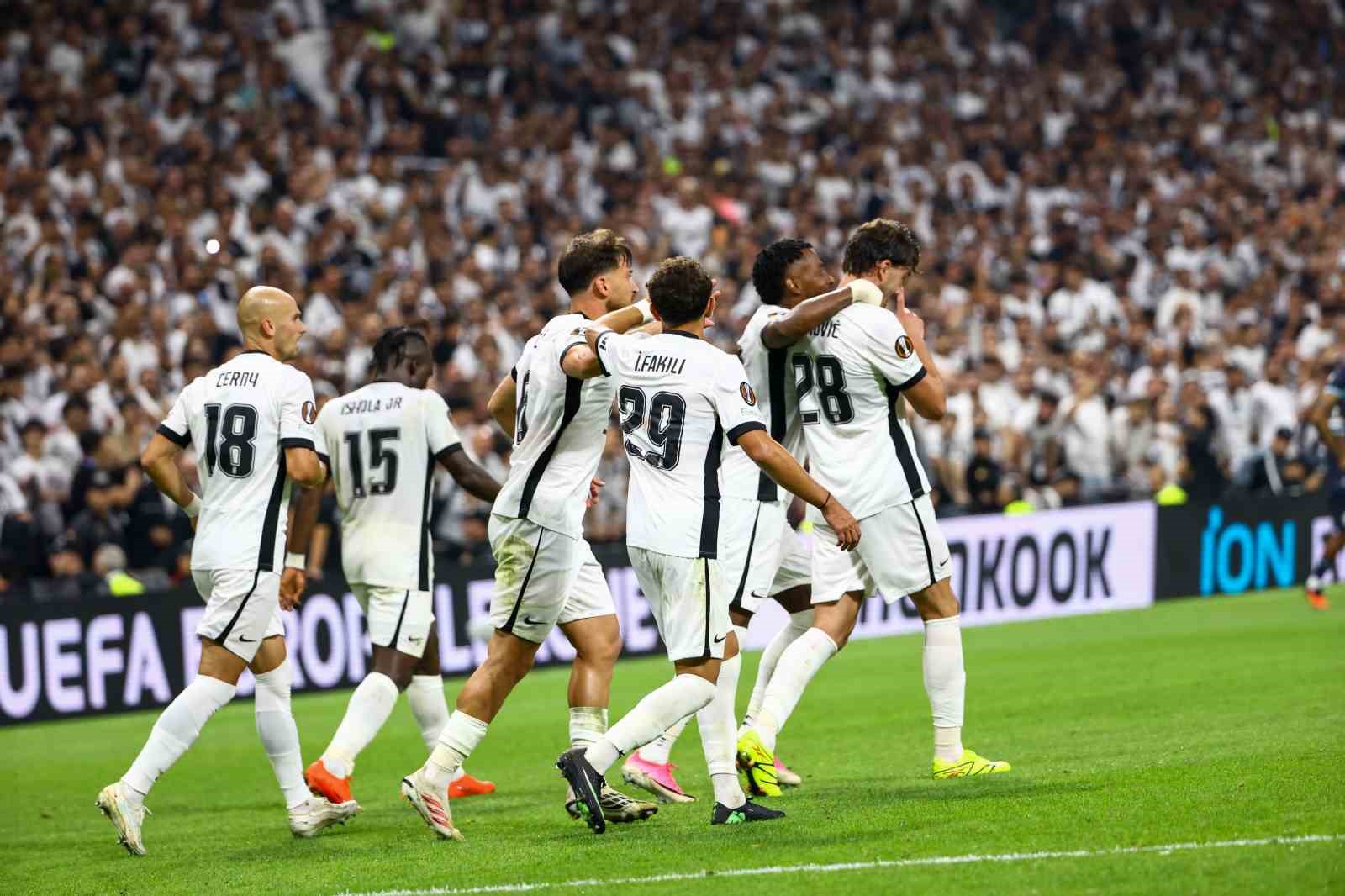UEFA Avrupa Ligi: Beşiktaş: 4 - Marsilya: 1 (Maç sonucu)