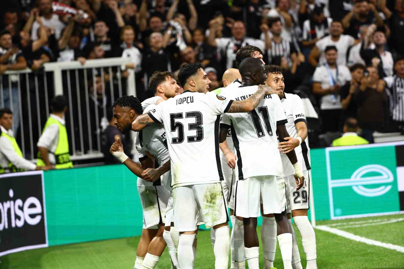 UEFA Avrupa Ligi: Beşiktaş: 4 - Marsilya: 1 (Maç sonucu)