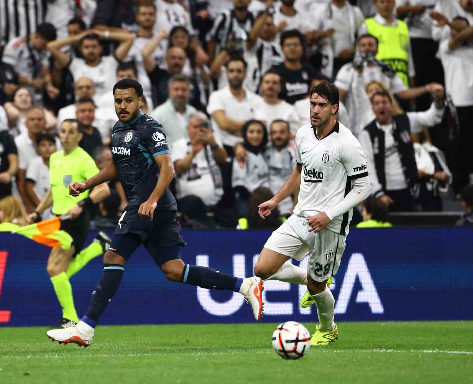 UEFA Avrupa Ligi: Beşiktaş: 4 - Marsilya: 1 (Maç sonucu)