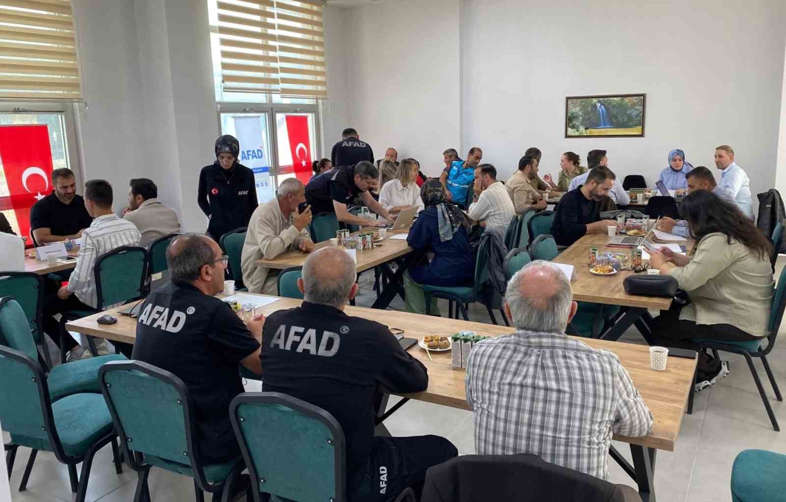 İRAP çalıştayında afet riskleri ve eylem planları ele alındı