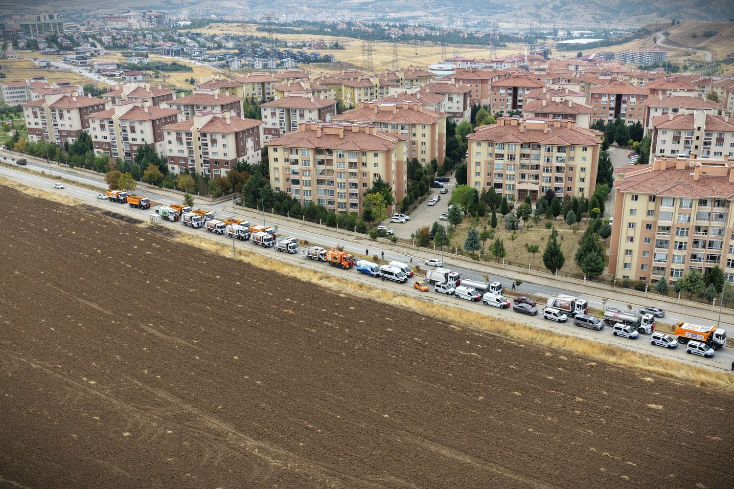 Gölbaşı Belediyesi araç filosunu güçlendirdi: 234 milyon liraya 56 yeni araç alındı